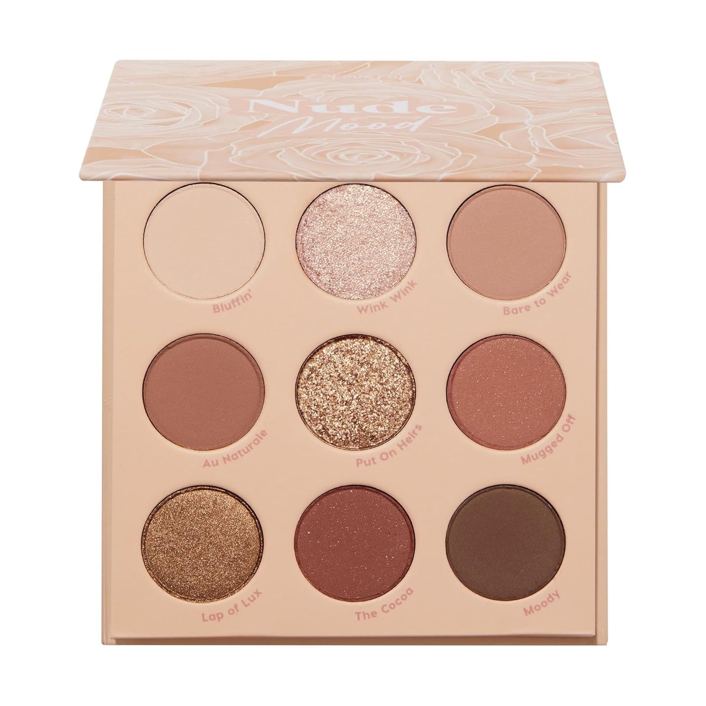 Colourpop eyeshadow matte brown palette
