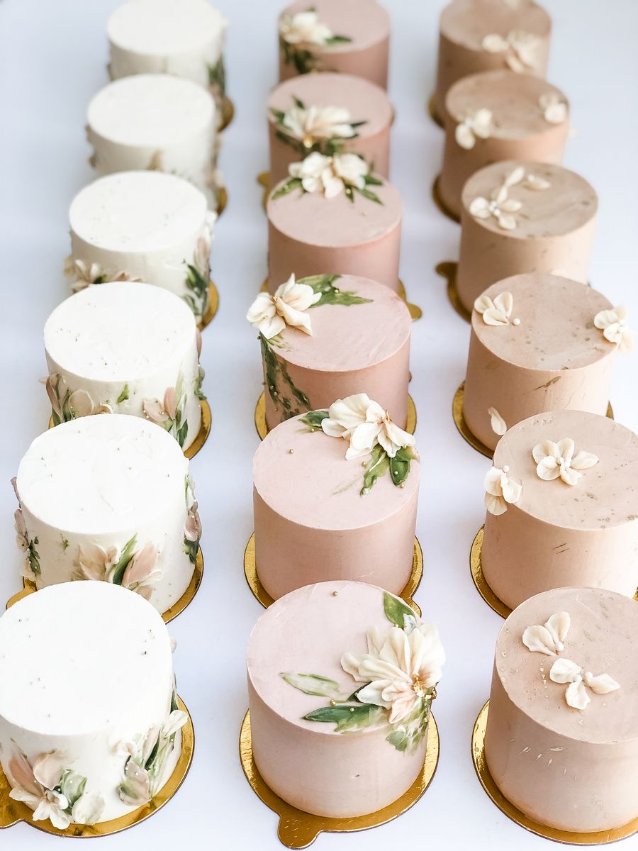 Mini pastel de mousse