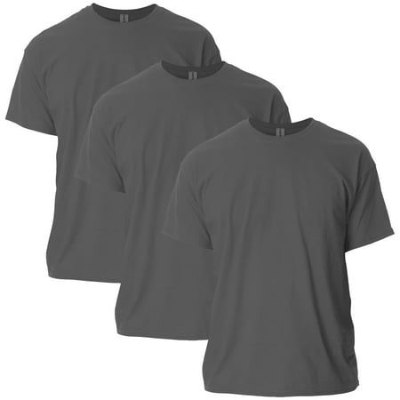 3 gray men's t-shirts