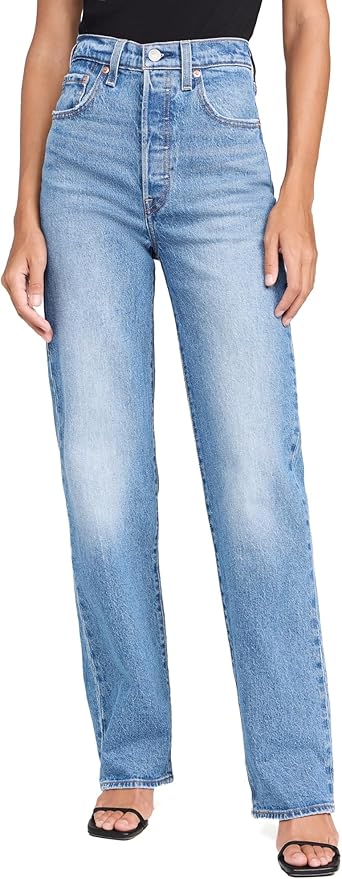 Women straight leg jeans full lenght